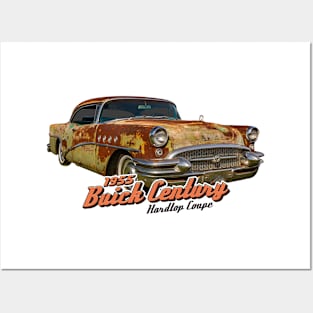 1955 Buick Century Hardtop Coupe Posters and Art